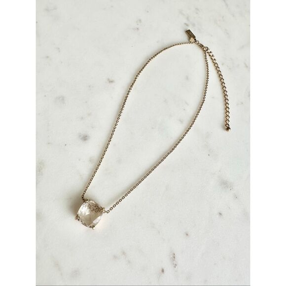 Kate Spade New York cushion cubic zirconia pendant necklace - Picture 2 of 5